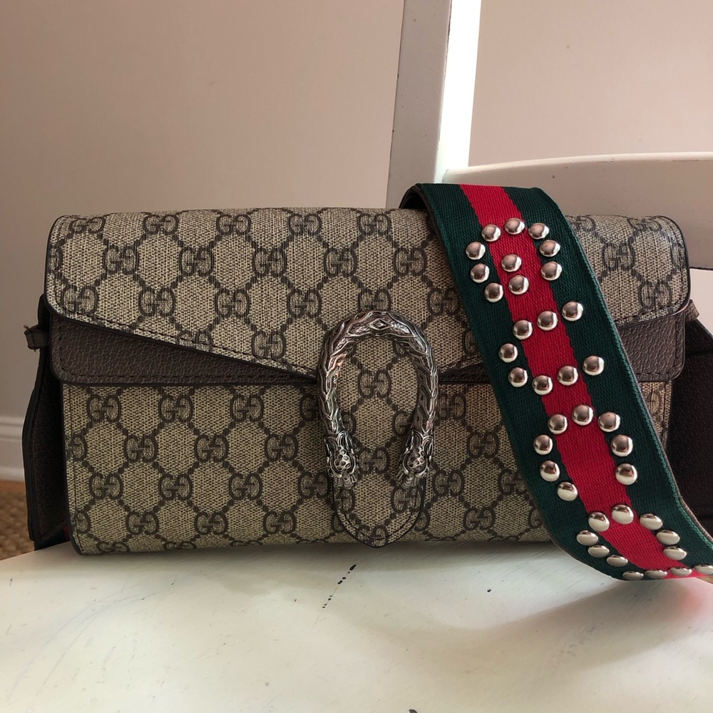 New: Monogram Vegan Convertible Bag. A la the Dionysus.